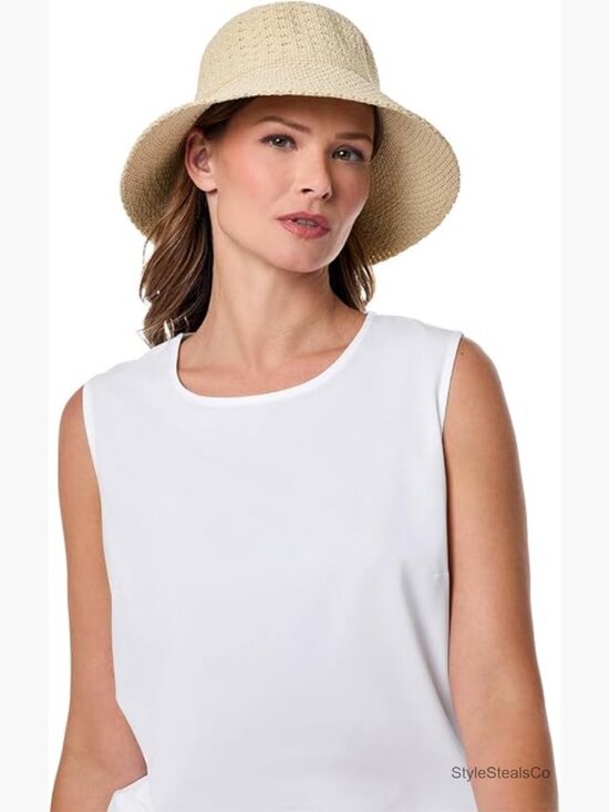 UPF 50 Sun Hat - Packable Travel Bucket Hat - One Size